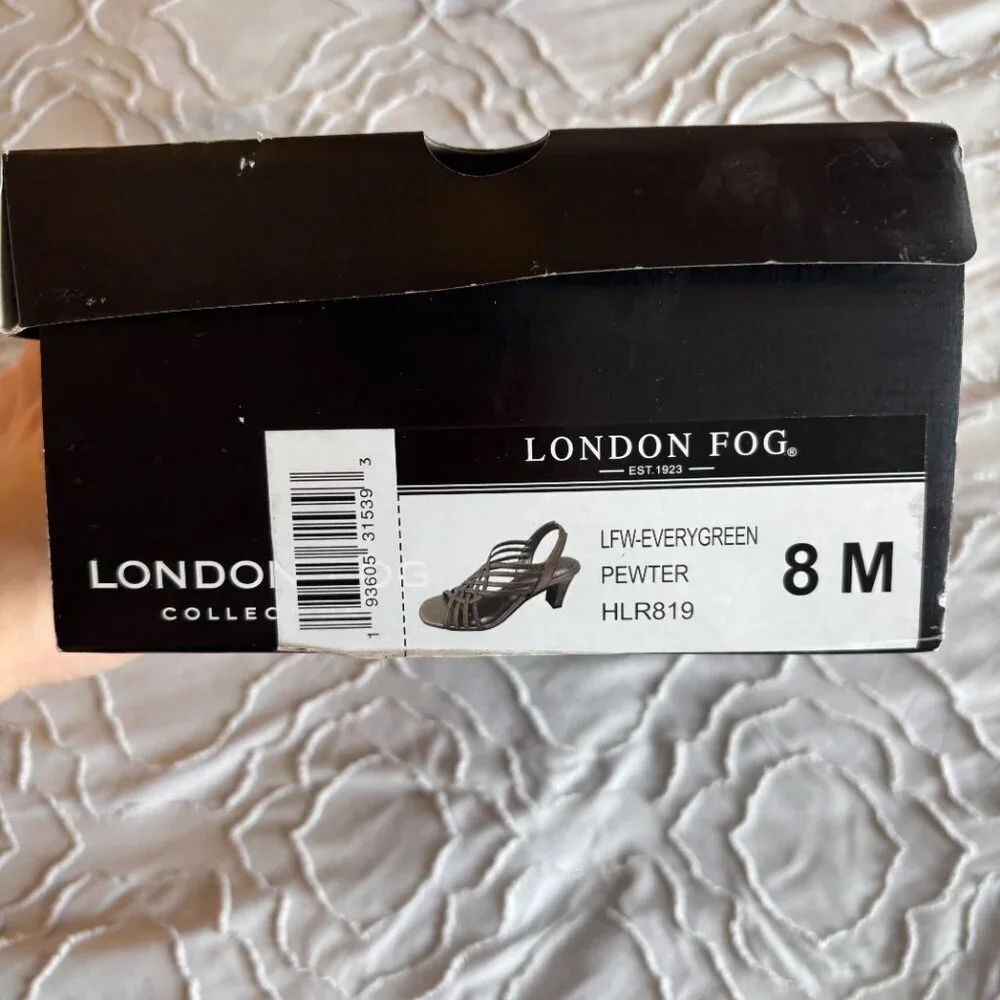 WORN ONCE London Fog Everygreen Demi-Wedge Shoes